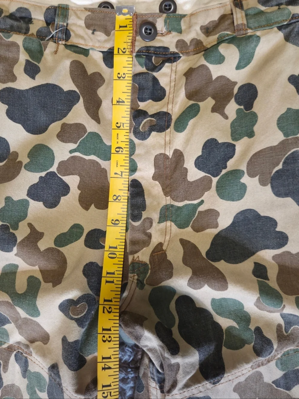 Vintage 1980s Duck Camo Pants